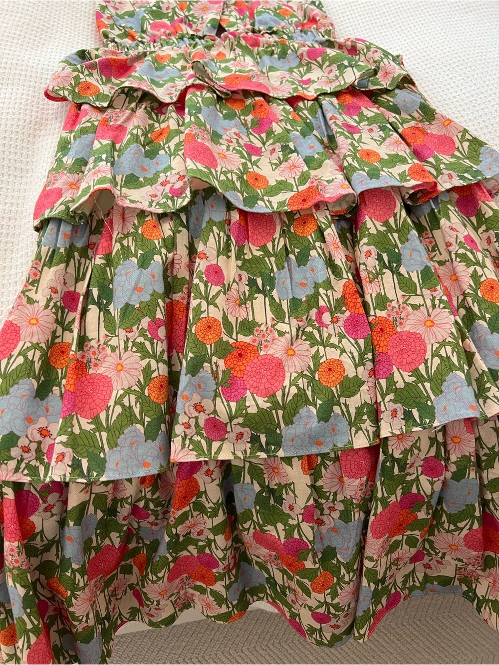 Hyacinth House Tiered Floral Dress - Picture 4 of 9
